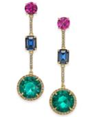 Kate Spade New York Gold-tone Stone Linear Drop Earrings