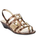 Karen Scott Serha Wedge Sandals, Only At Macy's Women's Shoes