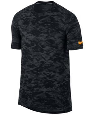 Nike Men's Breathe Elite Printed Basketball T-shirt