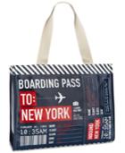 Macy's New York Boarding Pass Tote, Only At Macy's