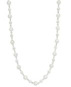 Charter Club Silver-tone Pink Imitation Pearl Long Length Necklace, Only At Macy's