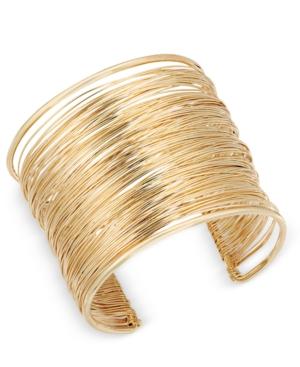 Inc International Concepts Wire Wrap Cuff Bracelet, Only At Macy's