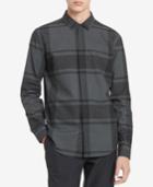 Calvin Klein Men's Large Plaid Shirt
