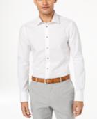 Tallia Men's Fitted Tonal Dobby Dress Shirt