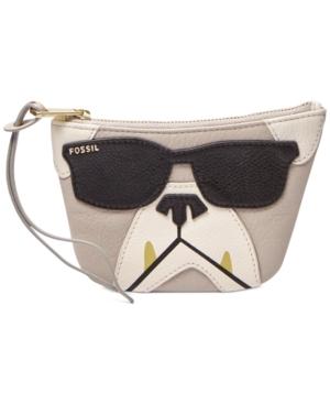 Fossil Gifts Dog Leather Coin Purse