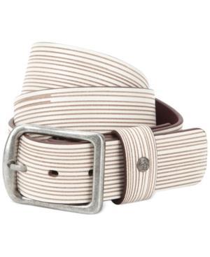 Penguin Scored Leather Belt