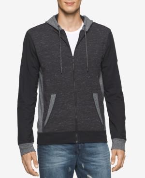 Calvin Klein Men's Textured Colorblocked Hoodie