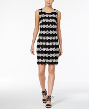Tommy Hilfiger Circle Lace Sheath Dress