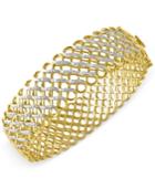 Effy Diamond Openwork Bangle Bracelet In 14k Gold (7/8 Ct. T.w.)