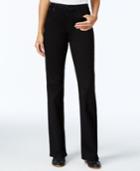Tommy Hilfiger Black Wash Flare-leg Jeans, Only At Macy's