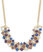 Inc International Concepts Gold-tone Mixed Rondelle Bead Collar Necklace, Only At Macy's
