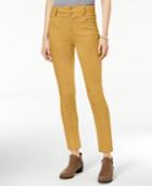 Tinseltown Juniors' 2-button High-waist Colored Skinny Jeans