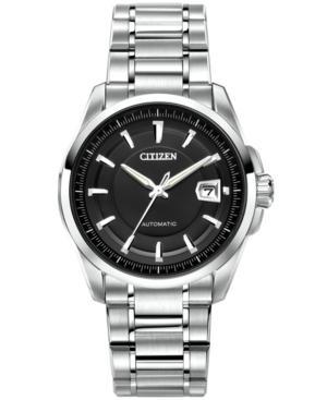 Citizen Men's Automatic Eco-drive Signature Grand Classic Stainless Steel Bracelet Watch 42mm Nb0040-58e