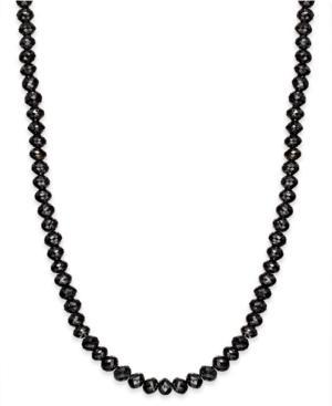 Black Diamond Necklace In 14k White Gold (13 Ct. T.w.)