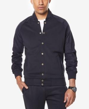 Sean John Men's Neoprene Sweater Jacket