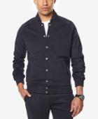 Sean John Men's Neoprene Sweater Jacket