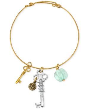 T.r.u. Two-tone Talisman Of Optimism Charm Bracelet