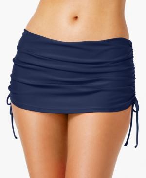 Island Escape Ruched Swim Skirt Women's Swimsuit