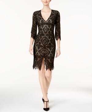 Bardot Eyelash-lace Sheath Dress