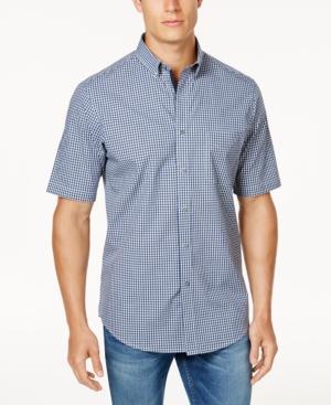Club Room Men's Micro-gingham Shirt, Created For Macy's