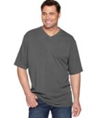 Alfani Big And Tall T-shirt, Stretch V Neck Tee