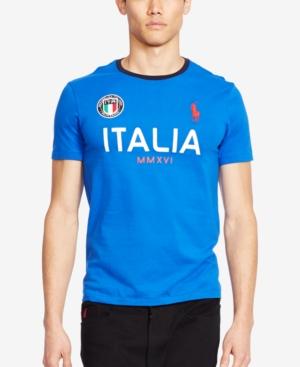 Polo Ralph Lauren Men's Custom-fit Graphic Crew Neck T-shirt