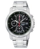 Seiko Watch, Men's Stainless Steel Bracelet 40mm Sndb03