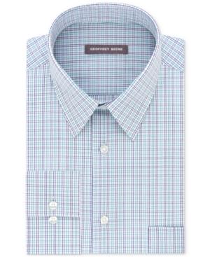 Geoffrey Beene Men's Classic/regular Fit Wrinkle-free Broadcloth Dress Shirt