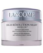 Lancome High Resolution Refill-3x Anti-wrinkle Night Moisturizer Cream, 2.6 Oz