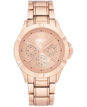 I.n.c. Women's Rose Gold-tone Stainless Steel Bracelet Watch 38.5mm, Created For Macy's