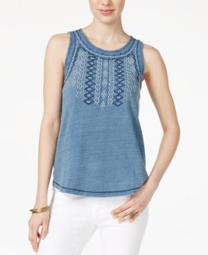 Sanctuary Cecelia Embroidered Tank Top