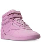 Reebok Women's Freestyle High Top Casual Sneakers From Finish Line