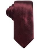 Alfani Men's Solid Silk Slim Tie, Created For Macy's