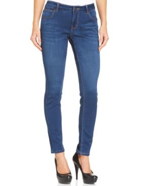 Celebrity Pink Juniors' Curvy Super-soft Walker Skinny Jeans