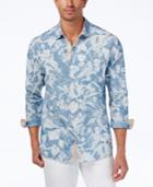 Tommy Bahama Men's Etched Indigo Chambray Shirt