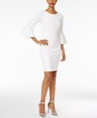 Calvin Klein Petite Bell-sleeve Sheath Dress