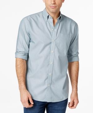 Cutter & Buck Camano Wrinkle-resistant Striped Shirt