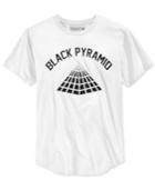 Black Pyramid Men's Grid Pyramid Logo T-shirt