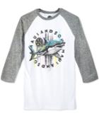 Maui And Sons Men's Raglan-sleeve Graphic-print T-shirt