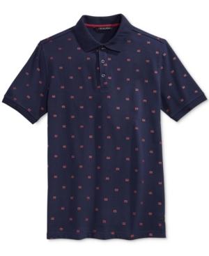Sean John Men's Geometric Print Polo