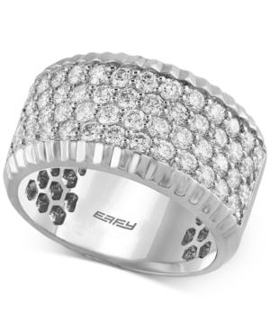 Trio By Effy Diamond Ring (1-1/2 Ct. T.w.) In 14k White Gold