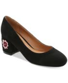 Nanette By Nanette Lepore Daphne Block-heel Pumps Women's Shoes