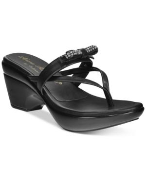 Callisto Lassye Platform Wedge Thong Sandals Women's Shoes