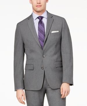 Ryan Seacrest Distinction Men's Ultimate Moves Modern-fit Medium Gray Suit Jacket, Created For Macy's