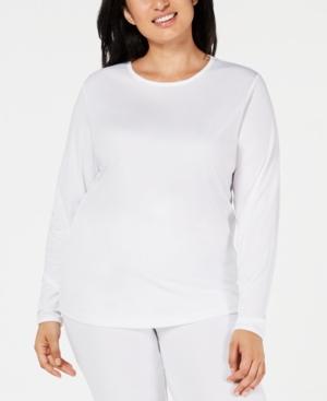Cuddl Duds Plus Size Climatesmart Long-sleeve Top