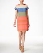 Vince Camuto Colorblocked Shift Dress