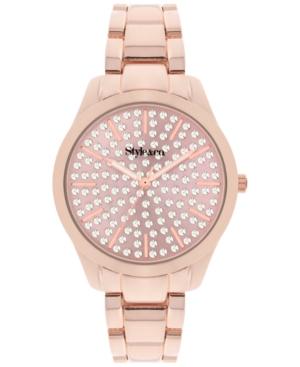 Style & Co. Women's Rose Gold-tone Bracelet Watch 40mm Sy23rgpk, Only At Macy's