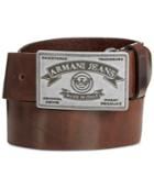 Armani Jeans Vintage Plaque Belt