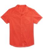 Guess Men's Embroidered-back Shirt
