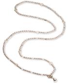 Carolee Brown-tone Pave Bead & Colored Imitation Pearl Convertible Strand Necklace